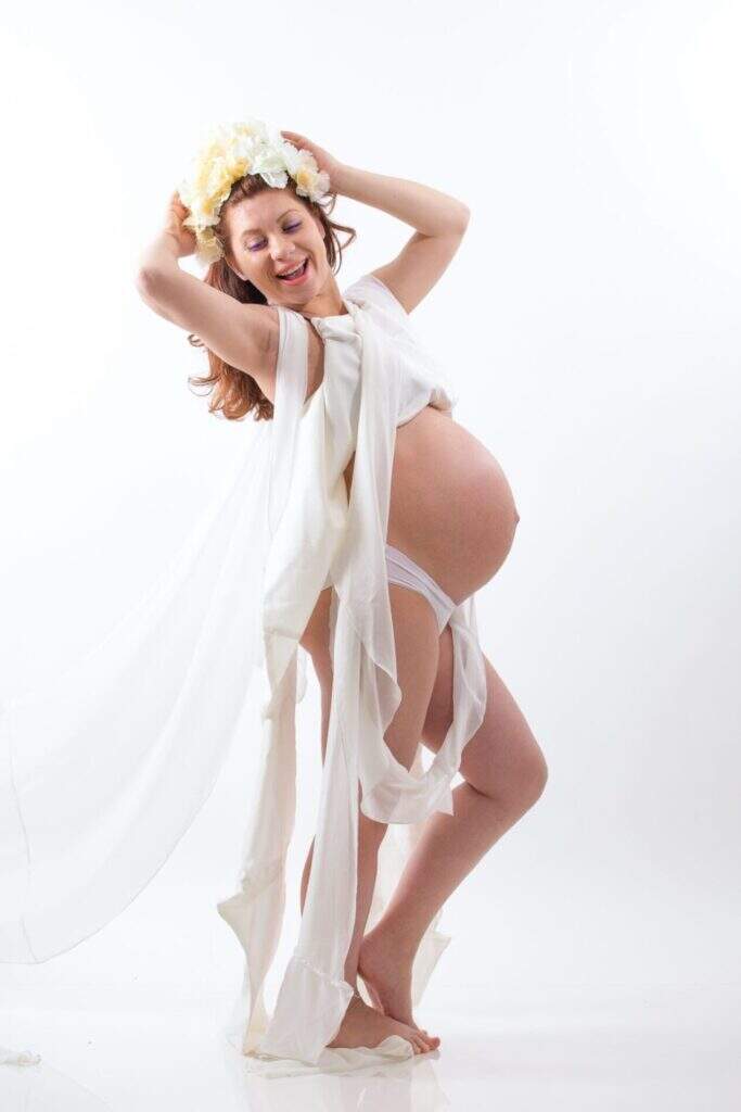 Бременна фотосесия – Деница