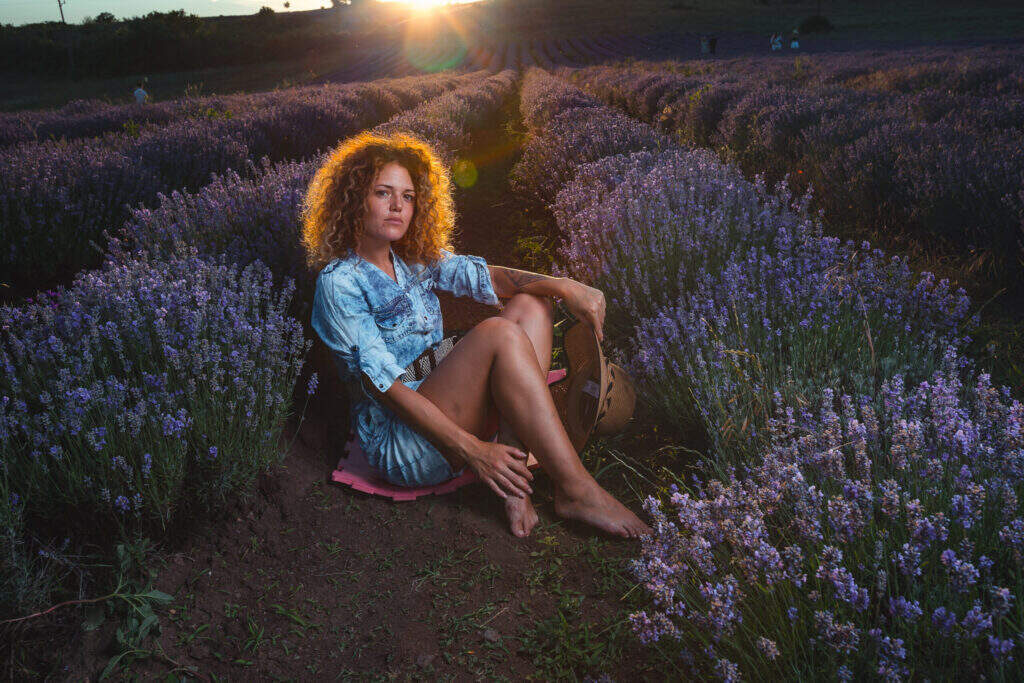 Фотосесия на лавандула